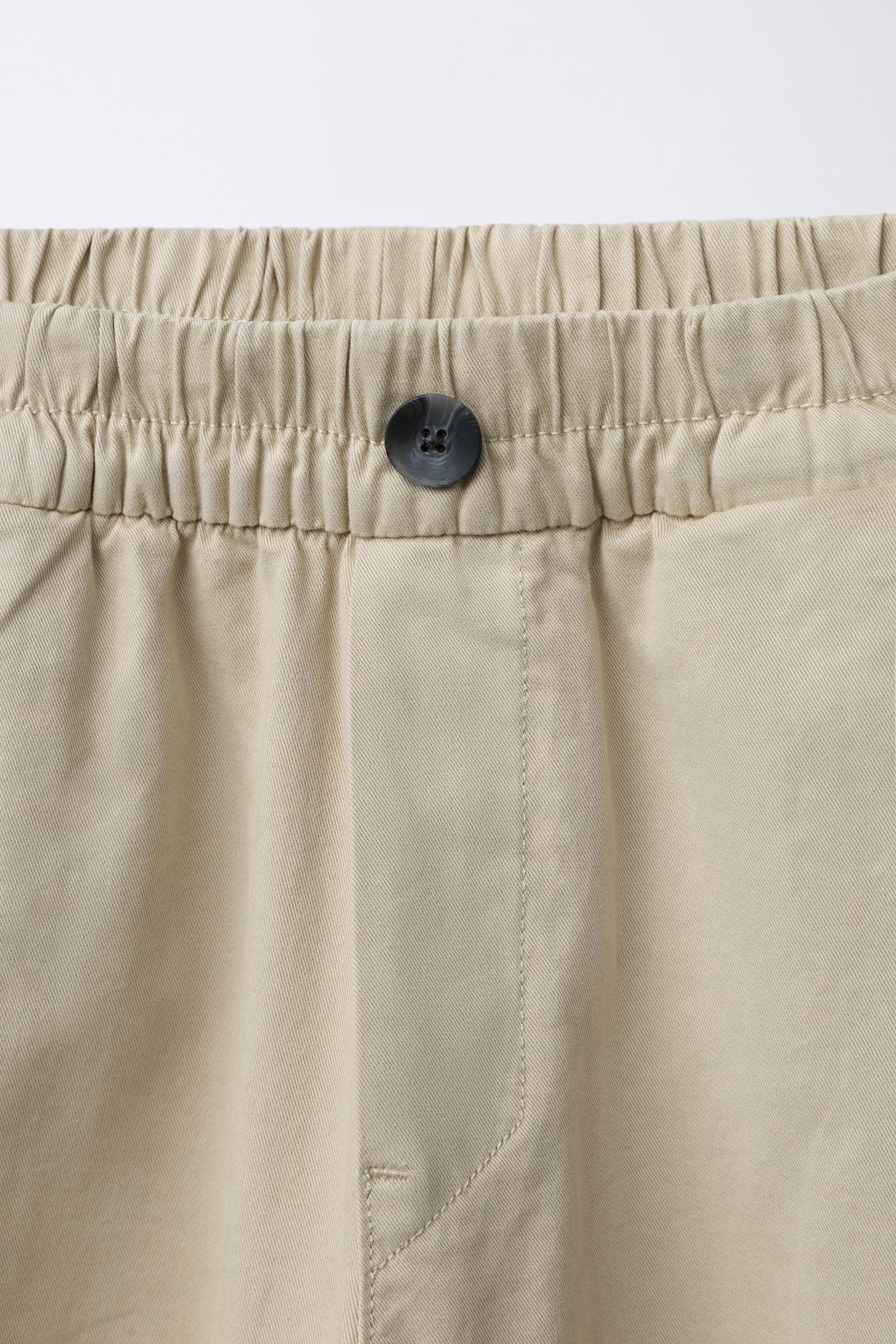 PANTALON BALLON À PLIS